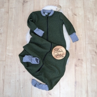 Woll-Schlafsack mit Füßen und Ärmeln